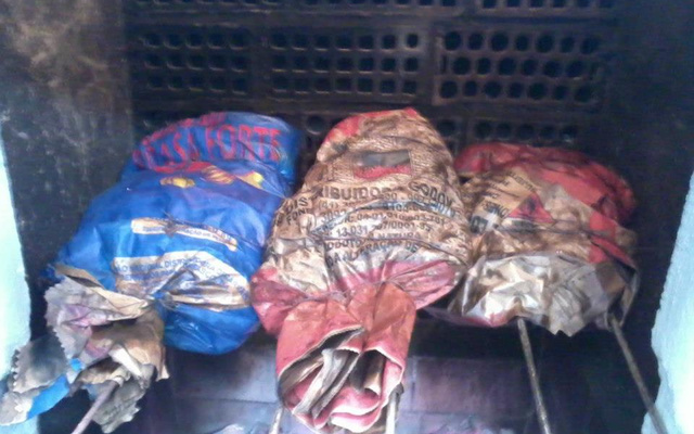 Costela no saco de carvão