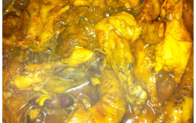 Frango caipira do interior