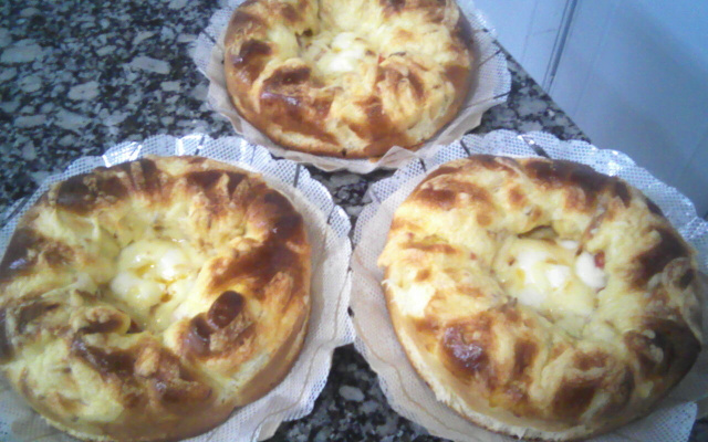 Quiche de erva doce