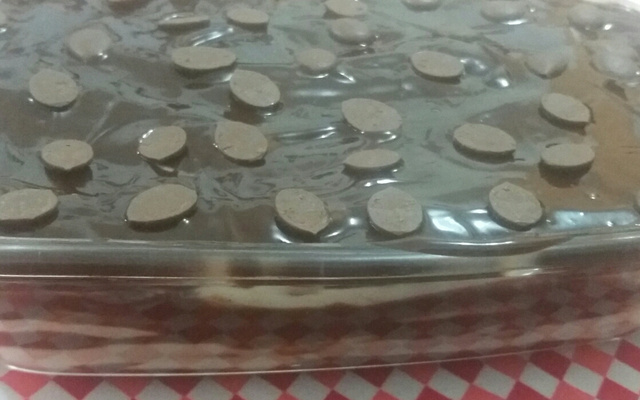 Pavê de chocolate maravilhoso