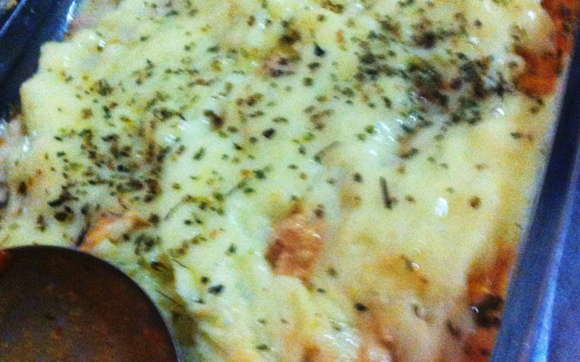 Escondidinho de estrogonofe