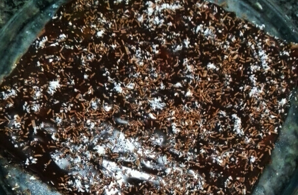 Recheio de chocolate para bolo