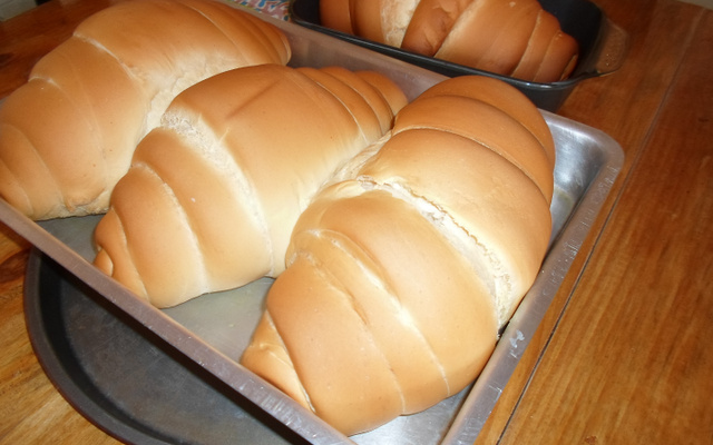 Pão caseiro de família