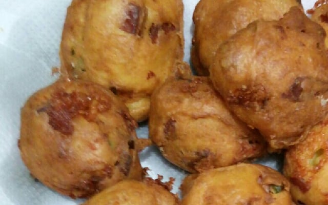 Bolinho de chuva salgado