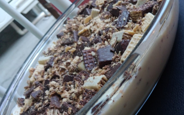 Creme de limão com Bis