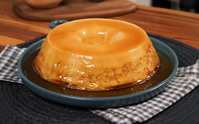 Pudim de Queijo Coalho