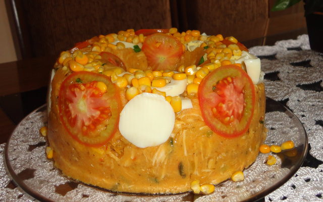 Cuscuz de frango da Bia