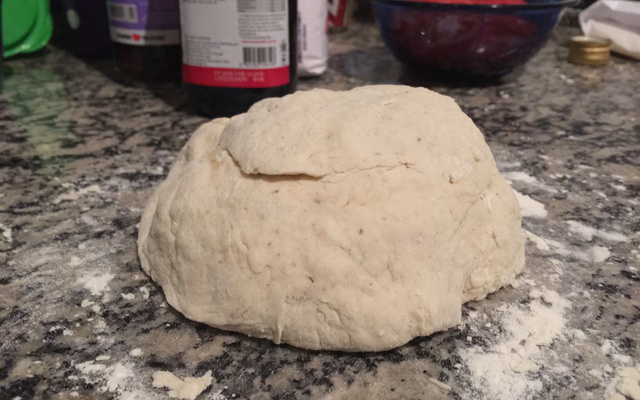 Massa de pizza frigideira