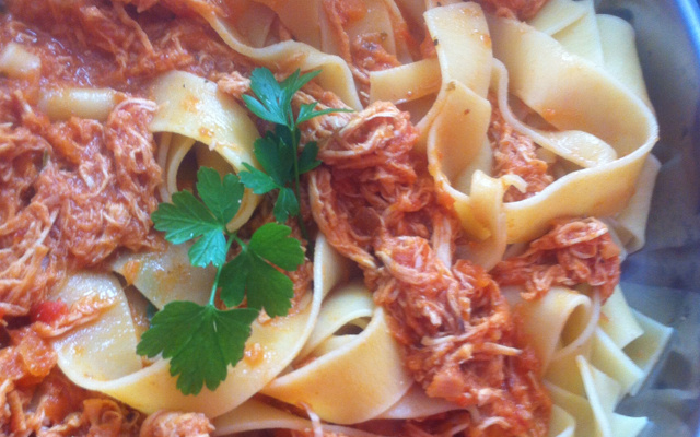 Macarrão com ricota