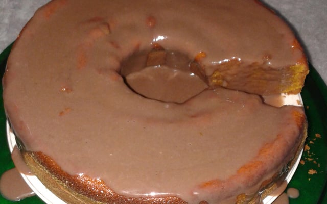 Bolo de cenoura fofinho