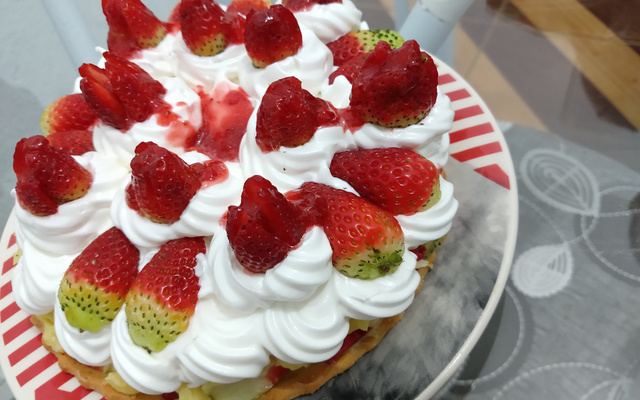 Torta suspiro de amor