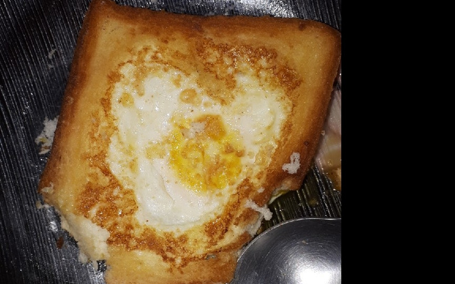 Sanduíche de ovo especial