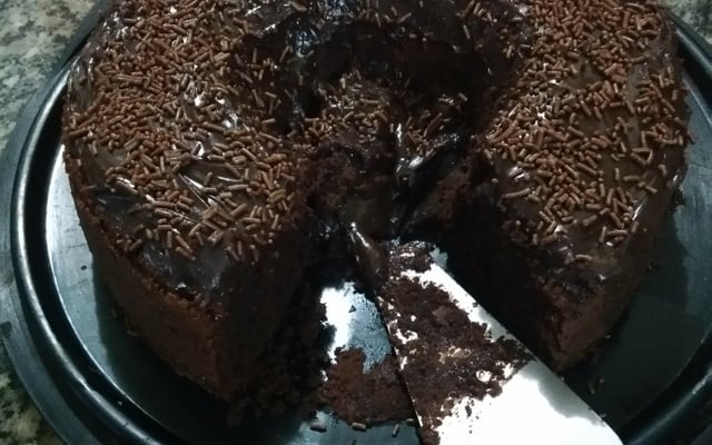 Bolo de cacau