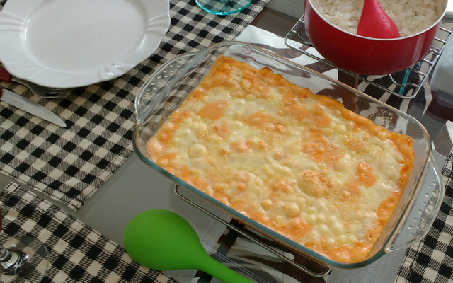 Gratinado de frango
