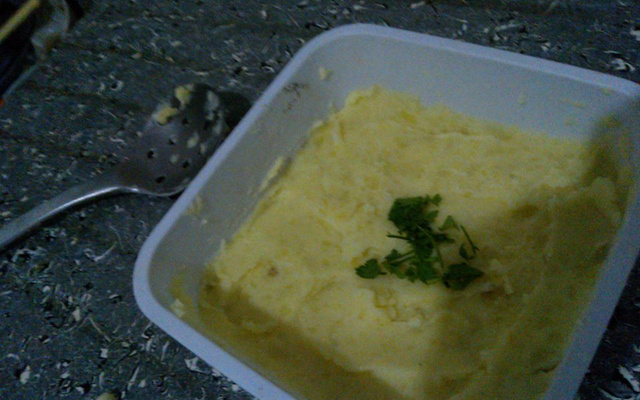 Purê de batata da Flávia