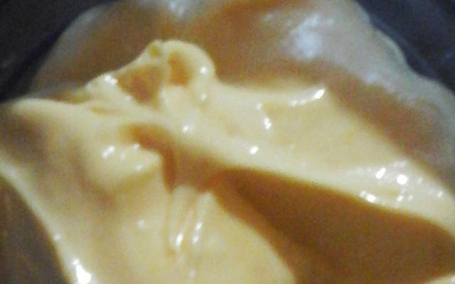 Mousse de leite ninho com maracujá