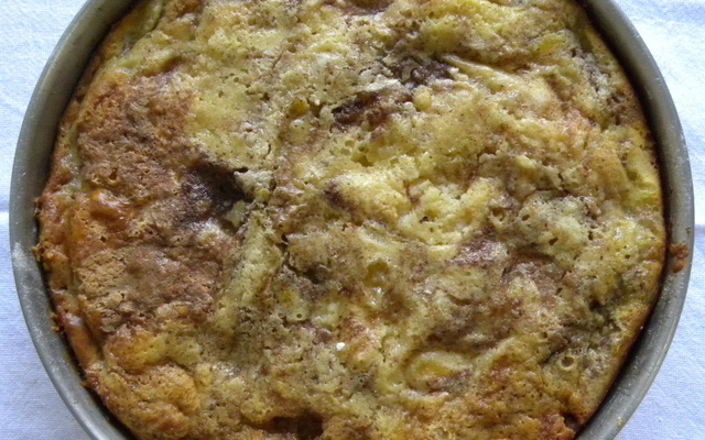 Torta seca de banana