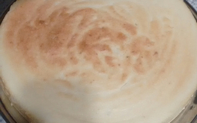 Bolo de massa de mandioca (puba)