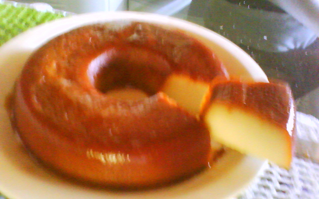 Pudim de pão especial (fica igual pudim de leite)