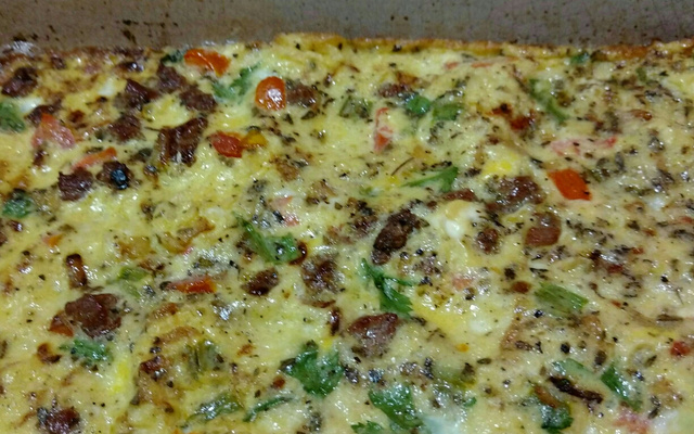 Fritada de carne no forno