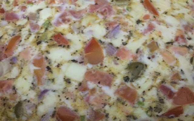 Omelete de forno sem óleo