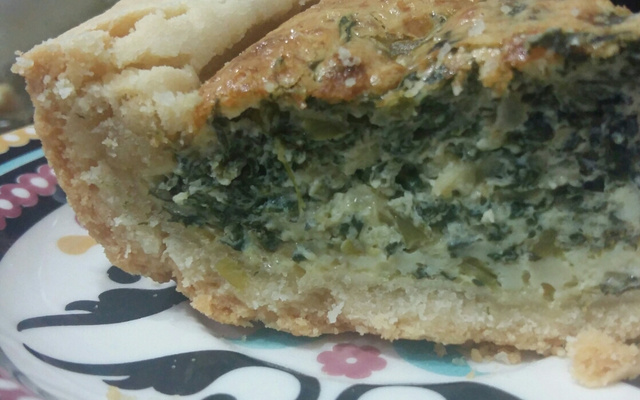 Quiche de espinafre