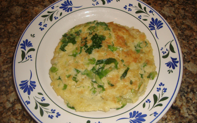 Omelete de Chicória