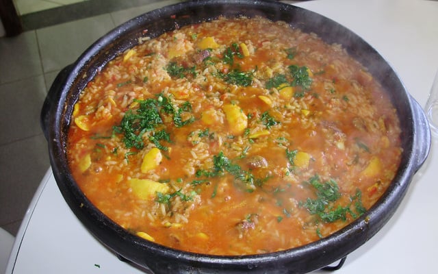 Risoto de Costelinha e Pequi