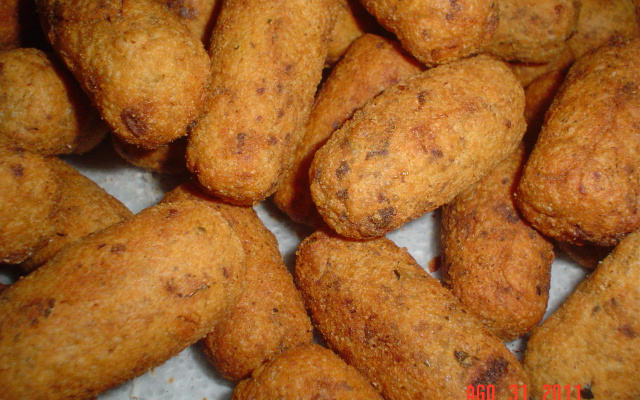 Croquete de carne fácil