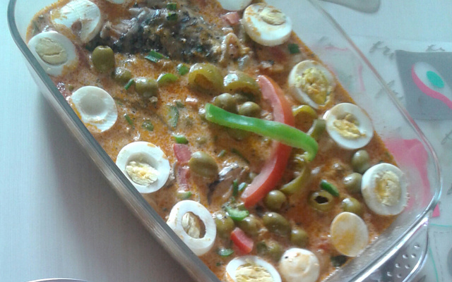 Peixada ao creme de leite