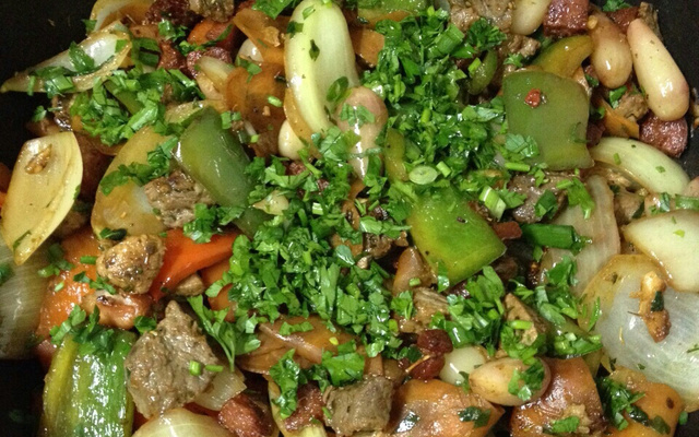 Entrevero de pinhão