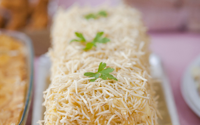 Cachorro quente de forno