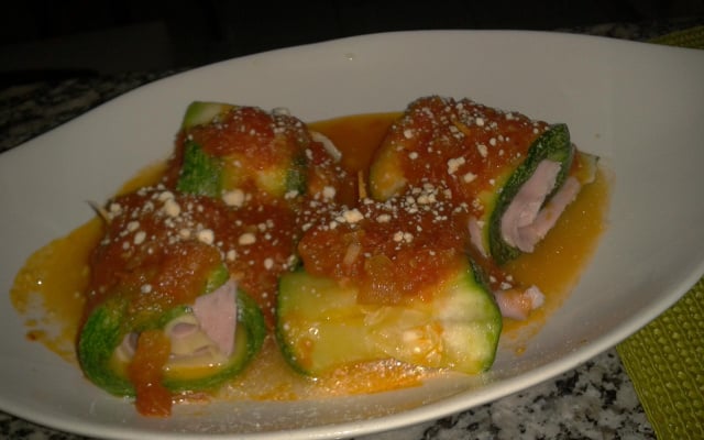 Enroladinho de abobrinha