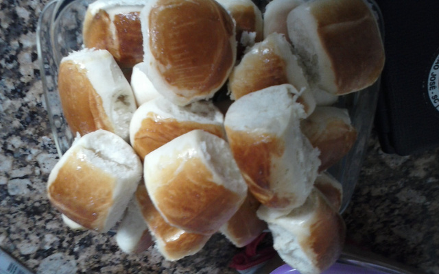 Pão fofinho da Cati