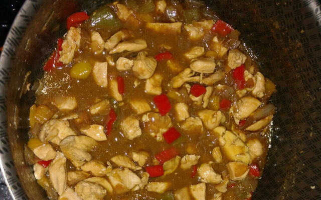 Frango xadrez da Kell