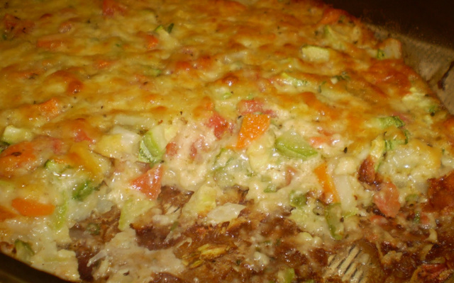 Torta de legumes leve