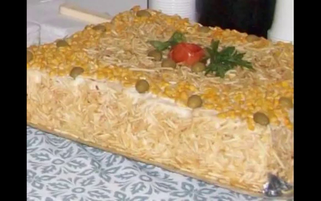 Torta salgada para 200 pessoas
