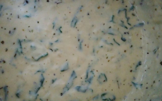 Molho branco sem creme de leite