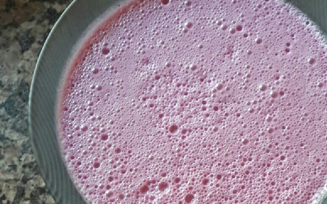 Sobremesa rápida de gelatina