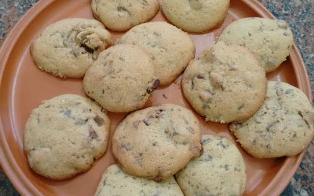 Cookie de chocolate tradicional