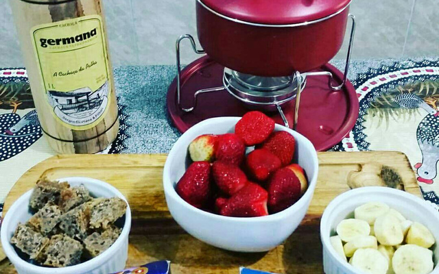 Fondue   de Chocolate Fácil