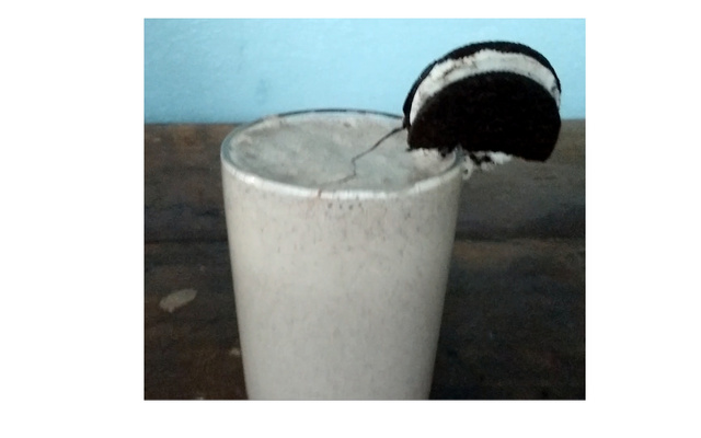 Milk shake de oreo