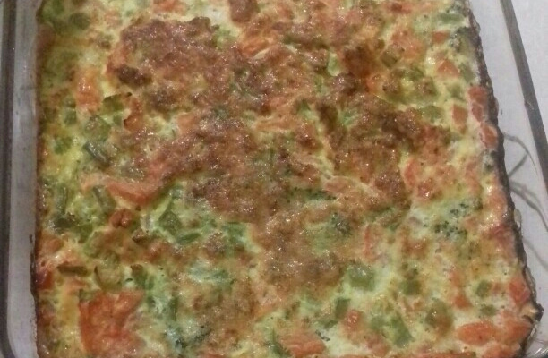 Omelete de forno sem óleo