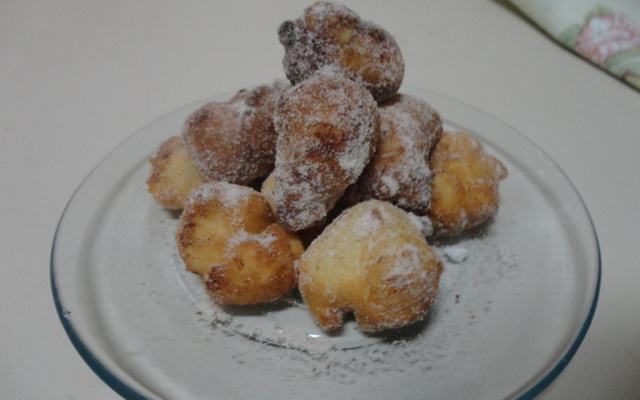 Bolinho de chuva sequinho