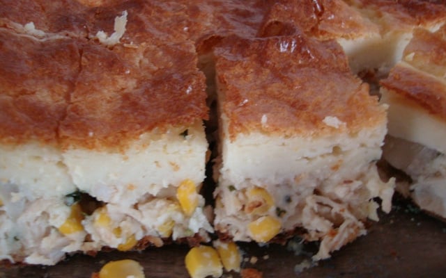 Massa de torta de liquidificador