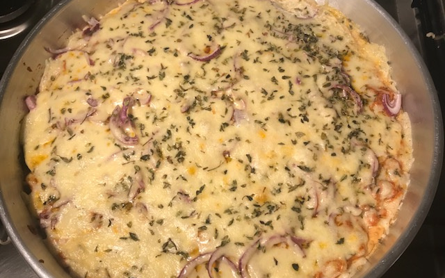 Massa de pizza de liquidificador