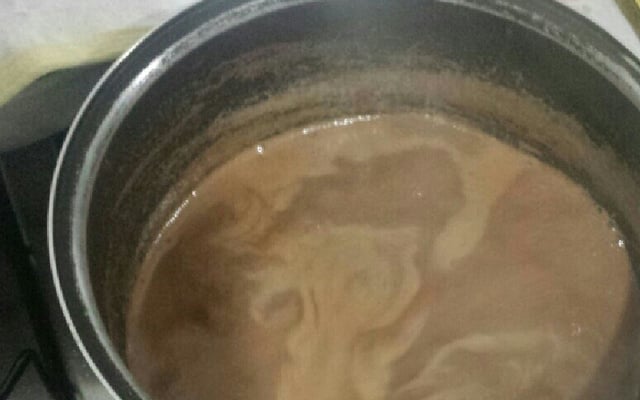 Brigadeiro sem leite condensado.