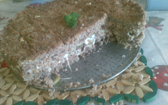 Quibe assado e recheado