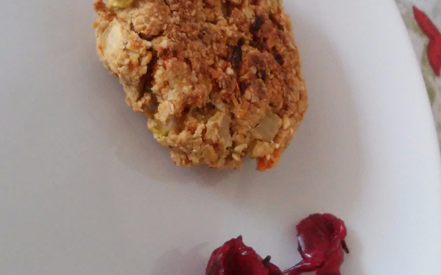 Hambúrguer de cenoura simples