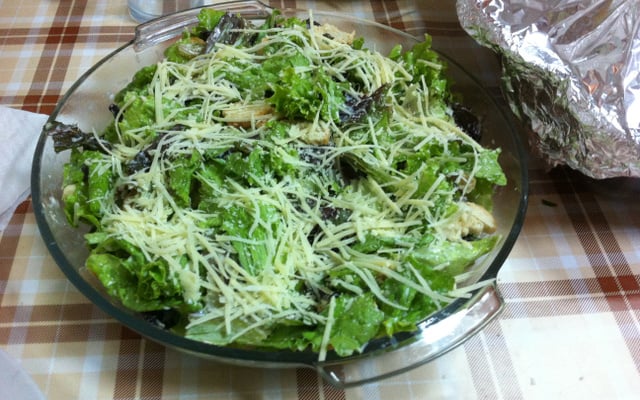 Salada caesar